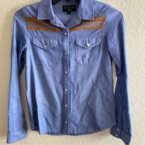 Rcva Denim Button Down